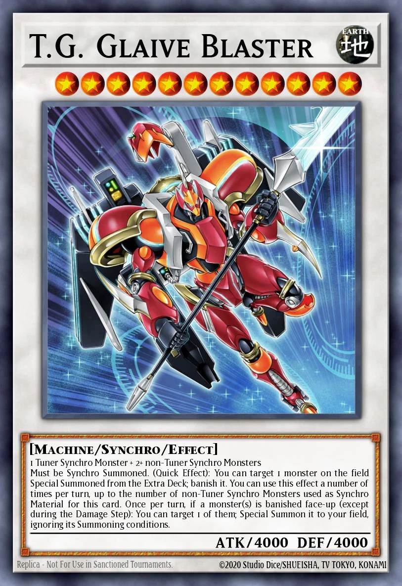 T.G. Glaive Blaster - AGOV-EN036 - Ultra Rare - 1st Edition