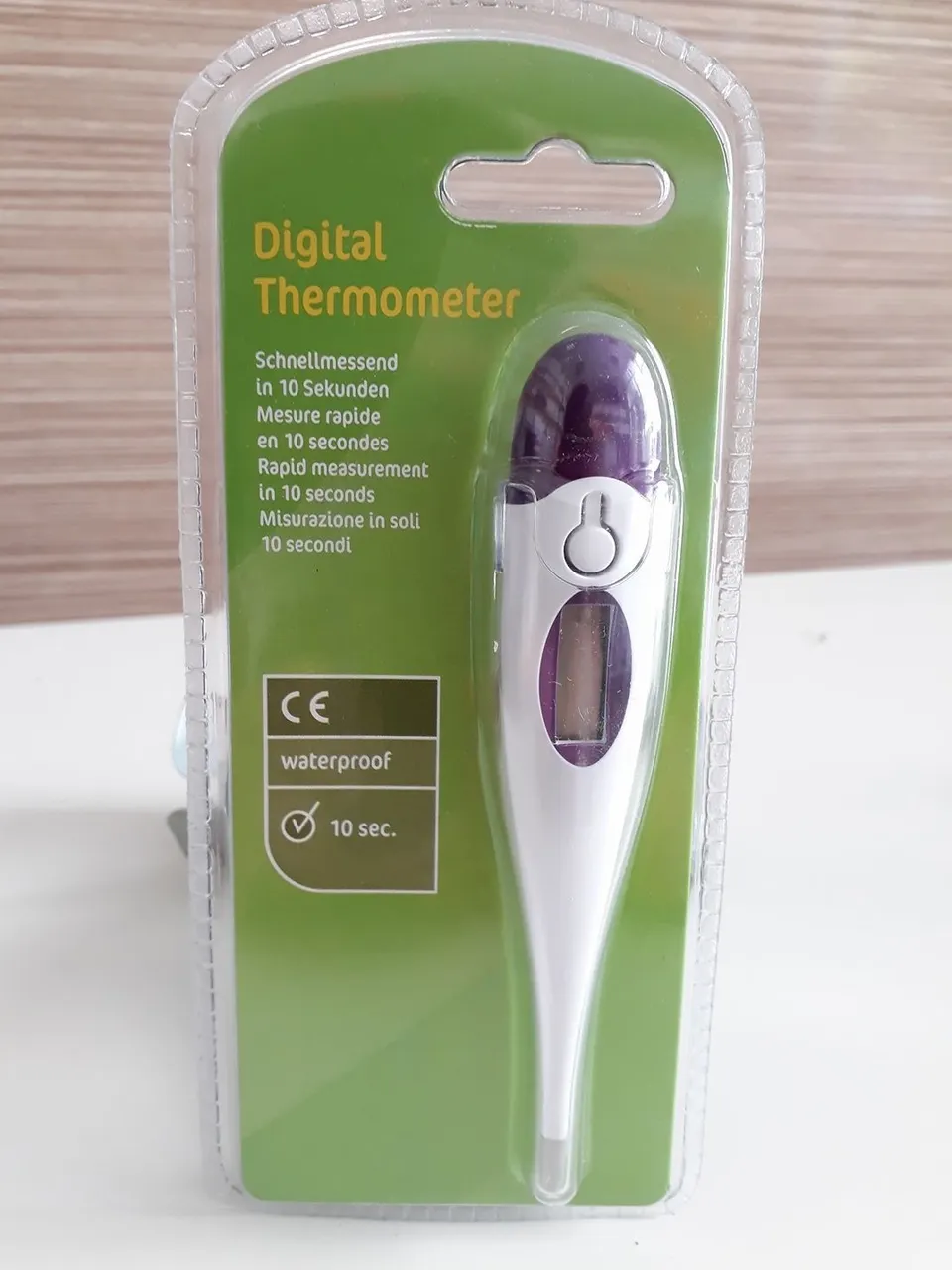 ميزان درجة حرارة رقمية ضد الماء