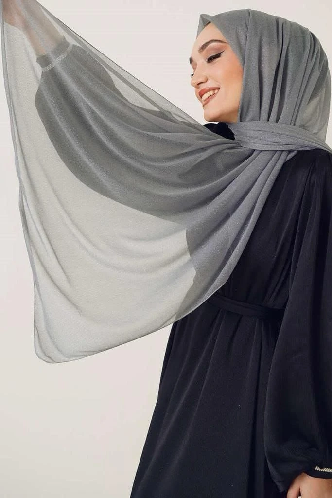 شال شيفون مقصب