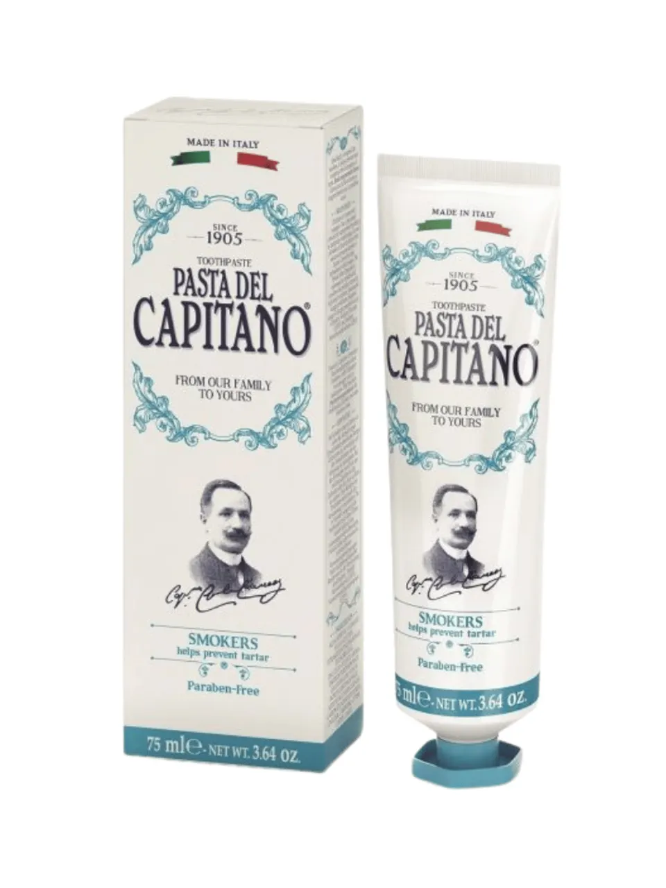 كابيتانو معجون أسنان للمدخنين - 75 مل
