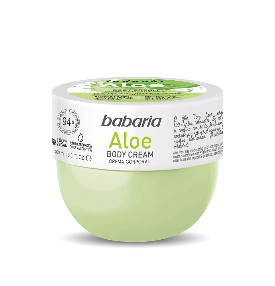 باباريا كريم الجسم بالصبار 400 مل