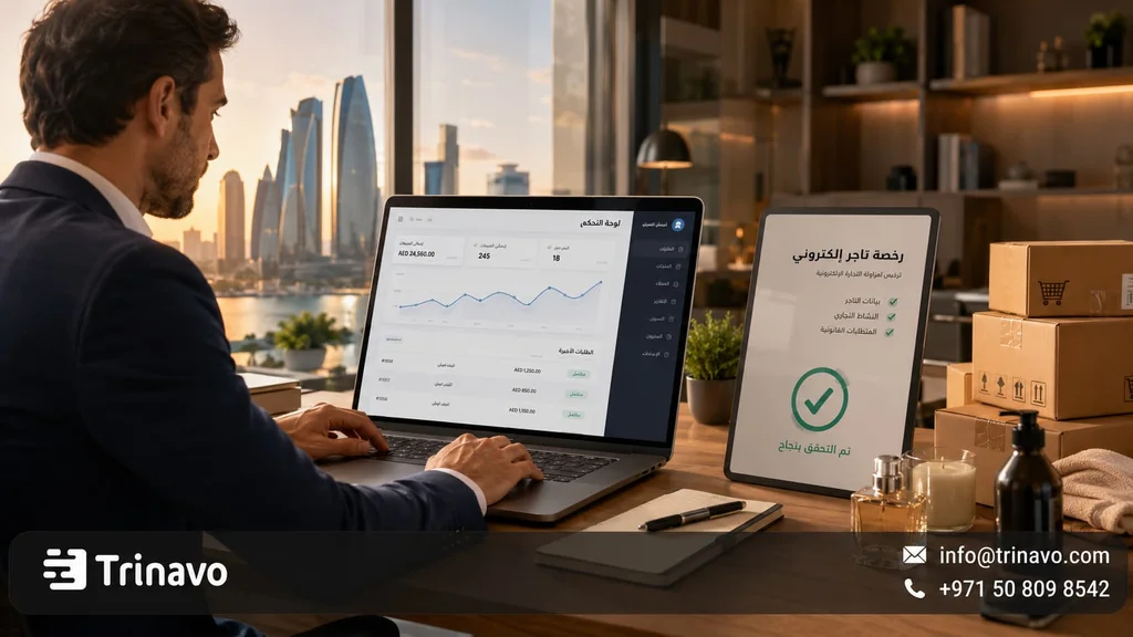 Who is the Abu Dhabi trader licence issued to among residents and expats?