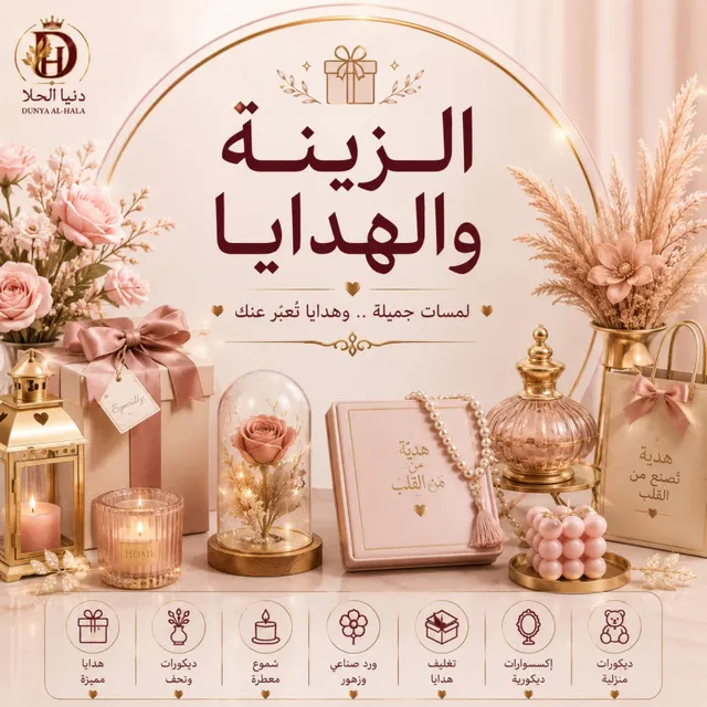 زينة وهدايا 