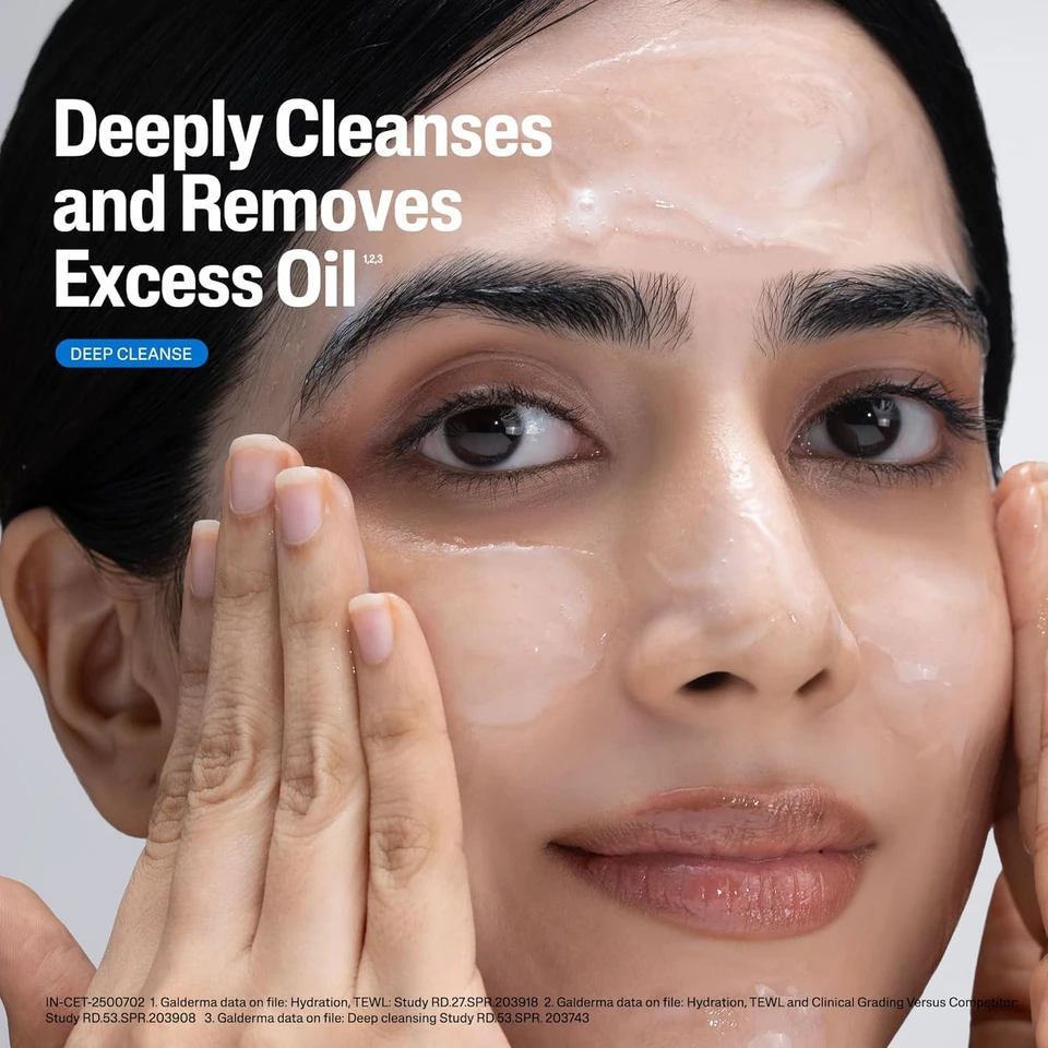 Cetaphil Oily Skin Cleanser, Daily Face Wash for Oily, Acne prone Skin 118ml