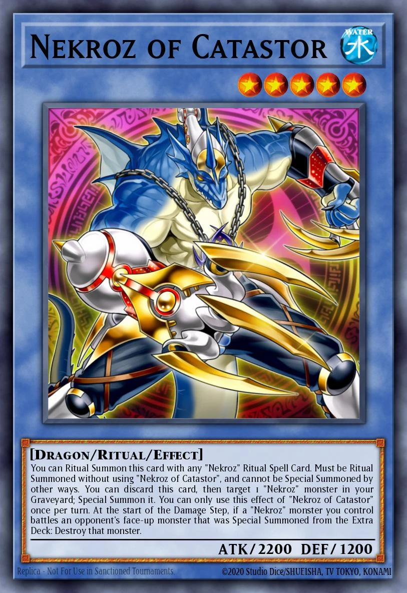 Nekroz of Catastor - THSF-EN018 - Secret Rare - 1st Edition