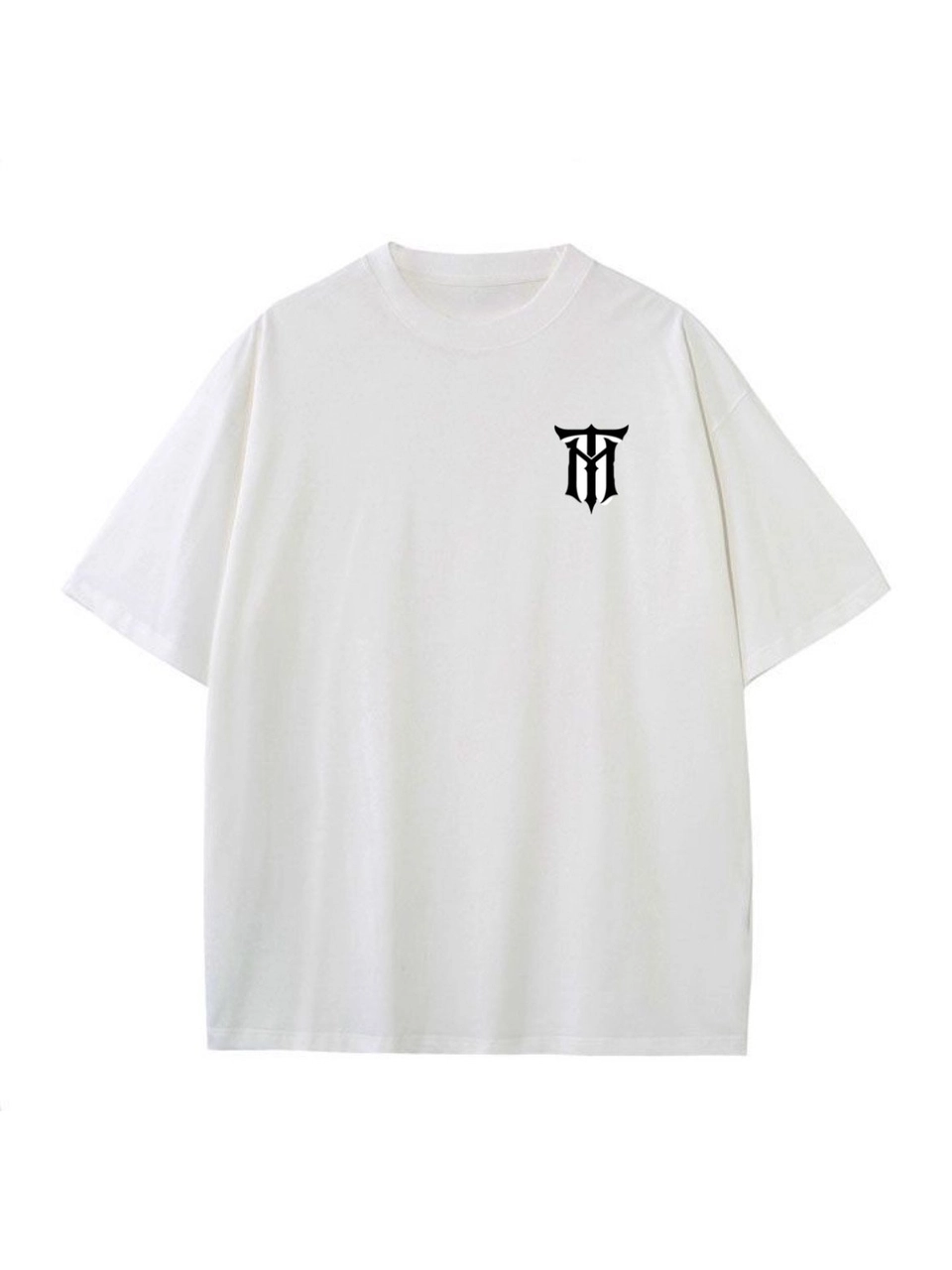 Star white t shirt oversized fit