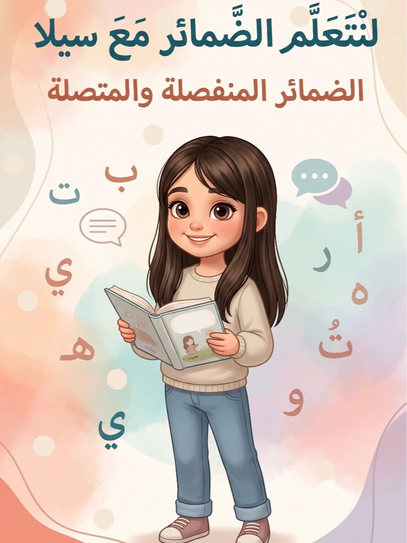 الكتاب الثاني (المستوى الثاني): لنتعلم الضمائر مع سيلا