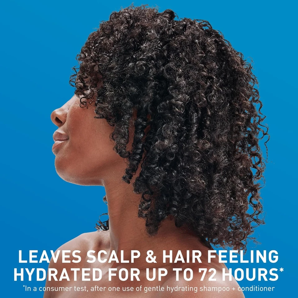 CeraVe Gentle Hydrating Conditioner, Hair Conditioner With Ceramides, Niacinamide & Hyaluronic Acid, Sulfate Free & Color Safe Conditioner, Moisturizing Conditioner For All Hair & Scalp Types  355ml