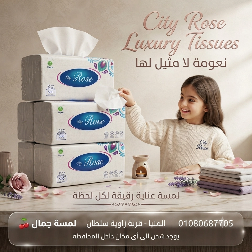 مناديل سحب rose