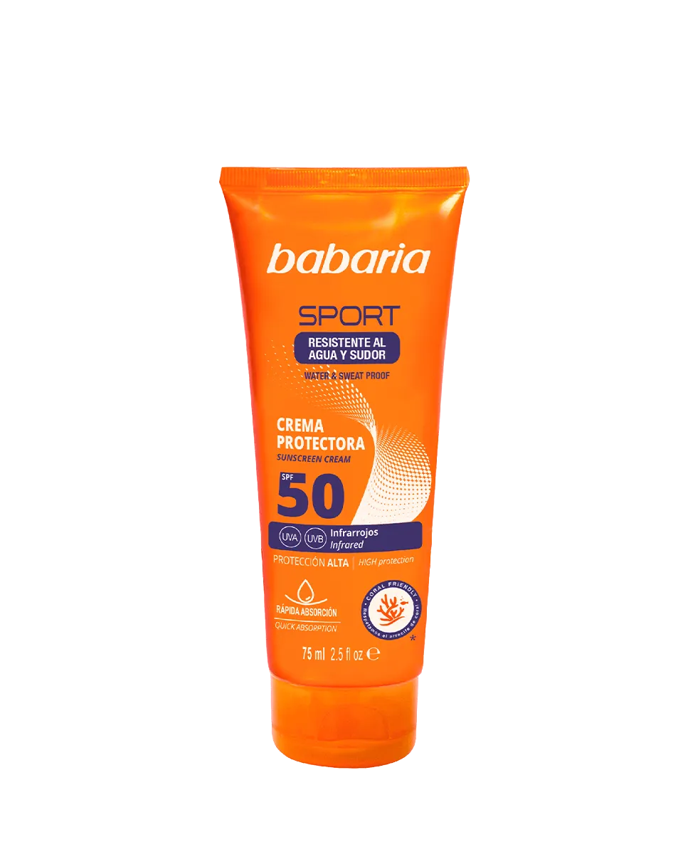 باباريا كريم الوجه سبورت 75 مل SPF50