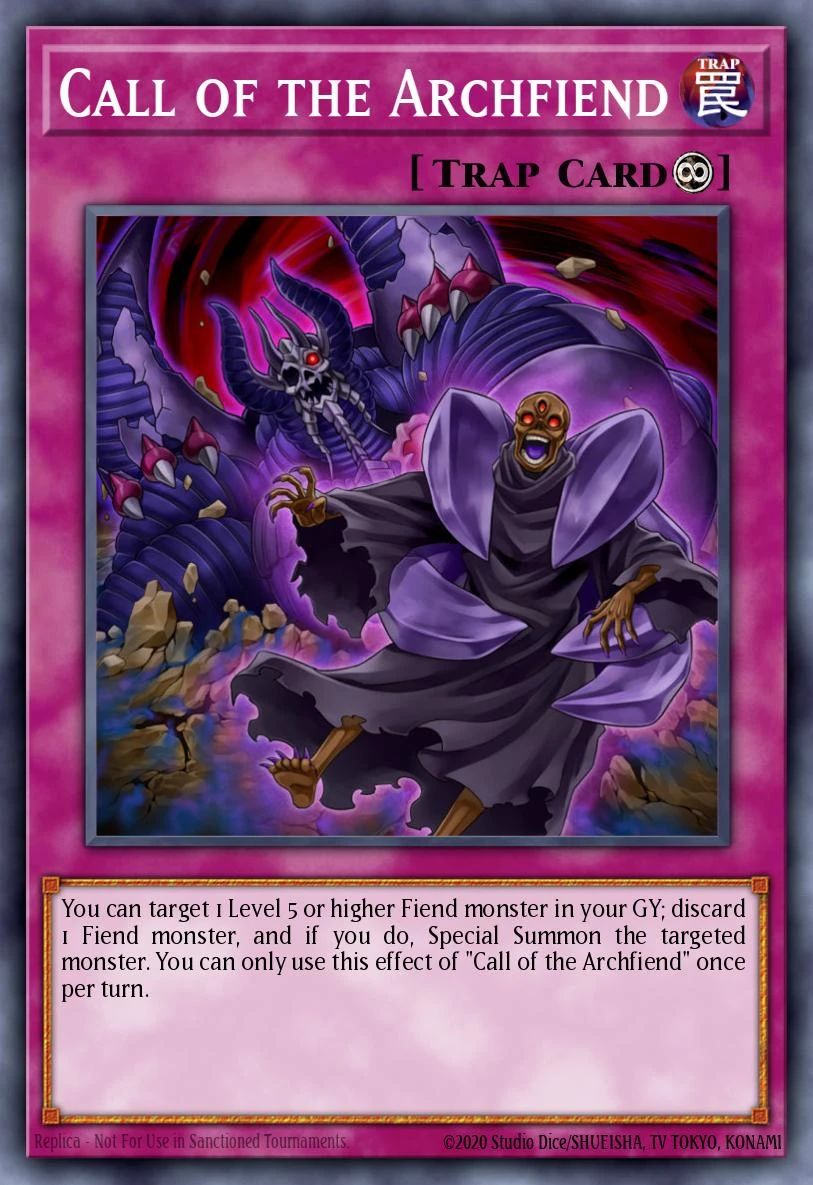 Call of the Archfiend - EXFO-EN075 - Common - Unlimited