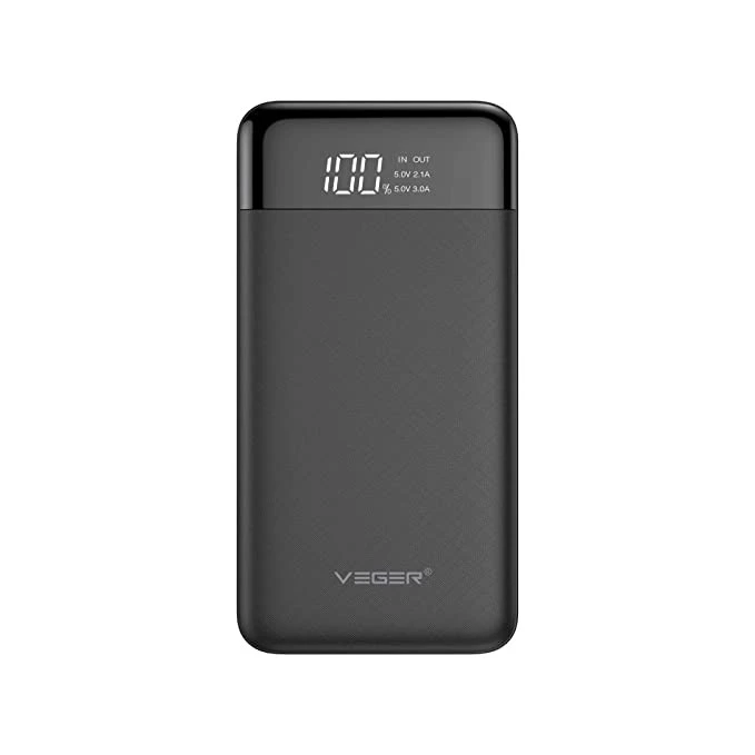 Veger 10000 mAh Power Bank with Display