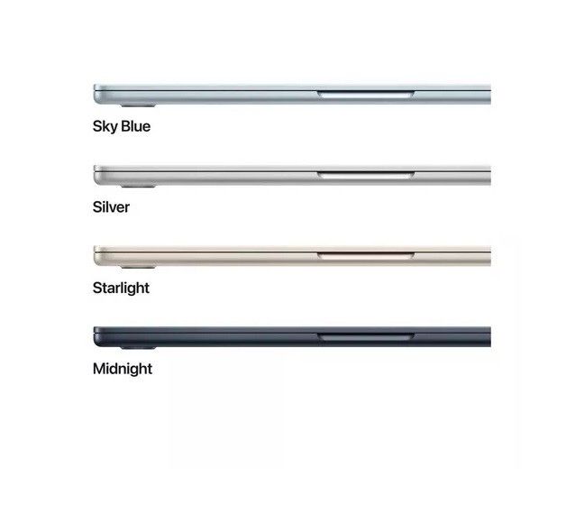 APPLE MacBook Air 13.6" (2025) - M4, 256 GB SSD, Midnight