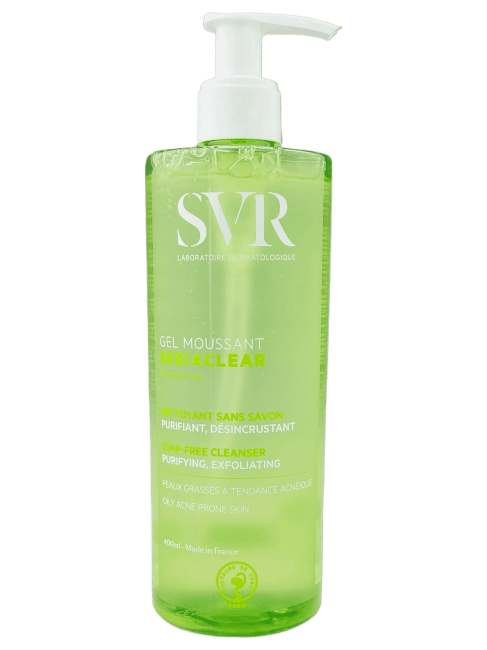 جل منظف خالي من الصابون من ماركة SVR Sebiaclear