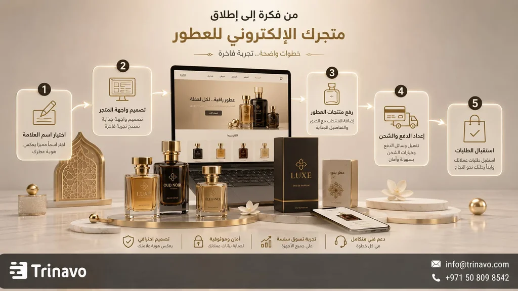 Creating a perfume store