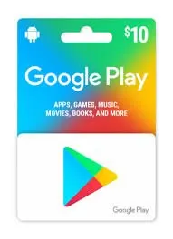 بطاقة غوغل بلاي $10