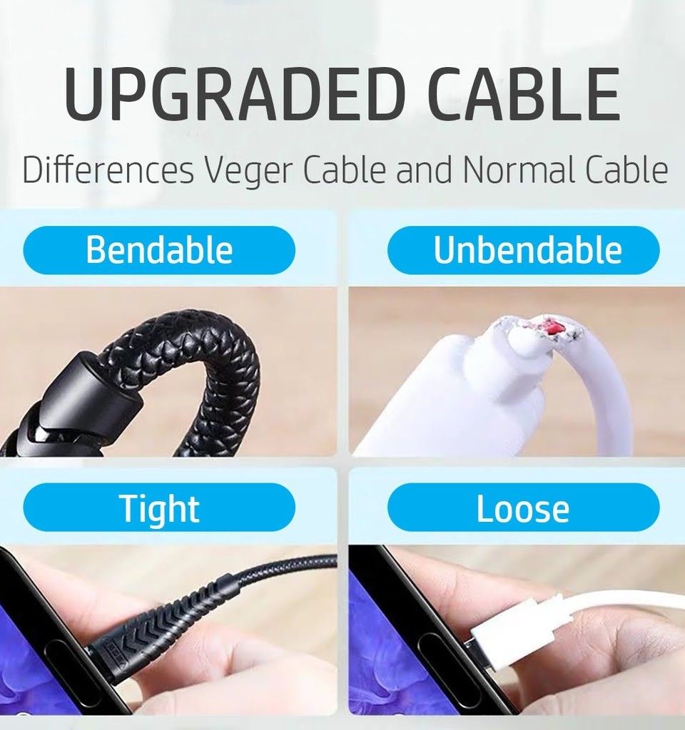 Veger Micro USB Charging Cabel