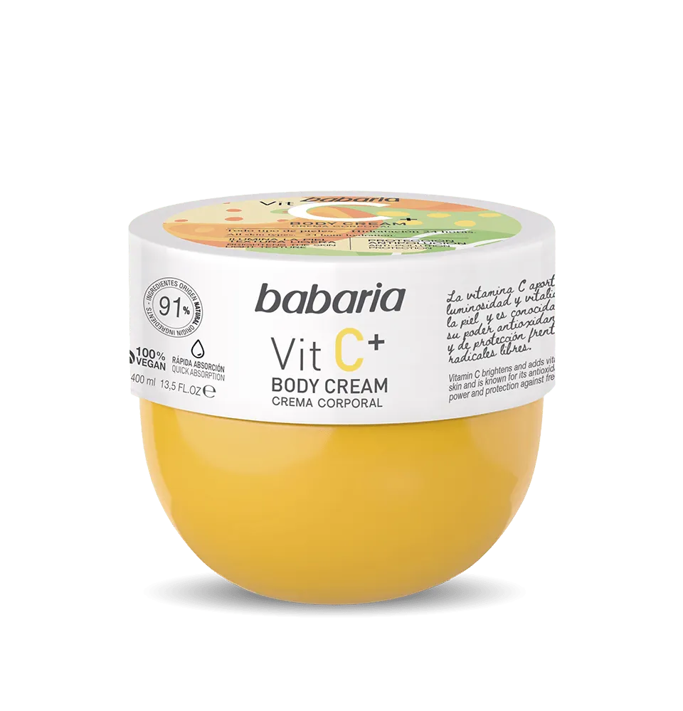باباريا كريم الجسم فيتامين سي 400 مل