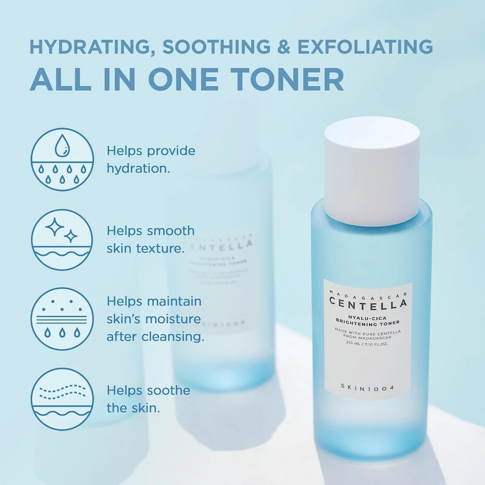 Skin1004 Madagascar Centella Hyalu-Cica Brightening Toner 210 ml