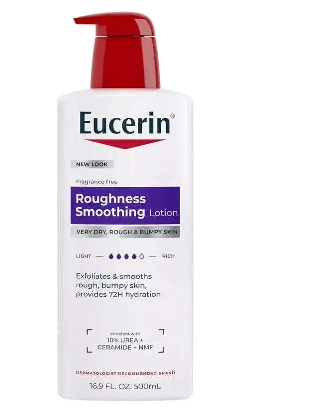 Roughness Soothing Lotion, Very Dry, Rough & Bumpy Skin, Fragrance Free, 16.9 fl oz (500 ml)