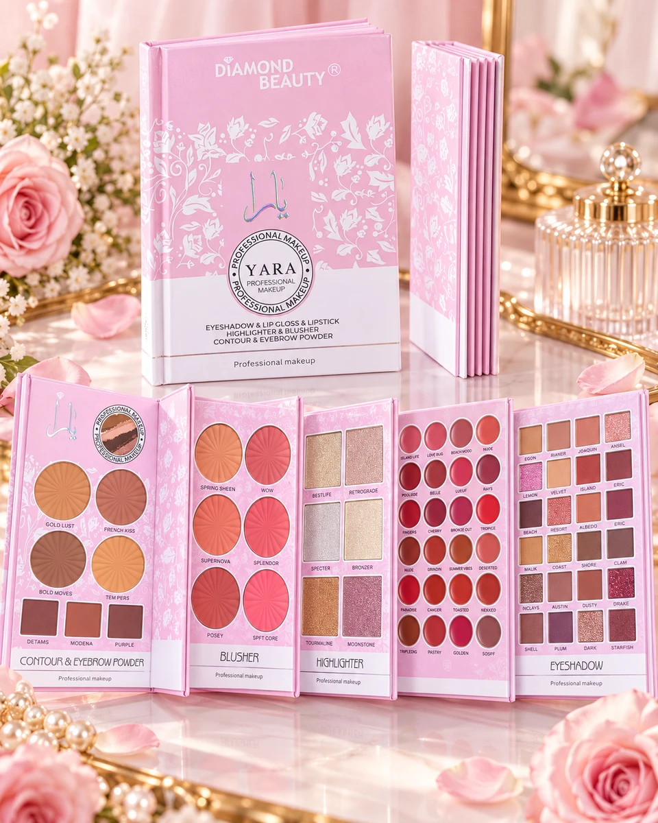 دفتر مكياج يارا 5 صفحات ترندية💗✨
