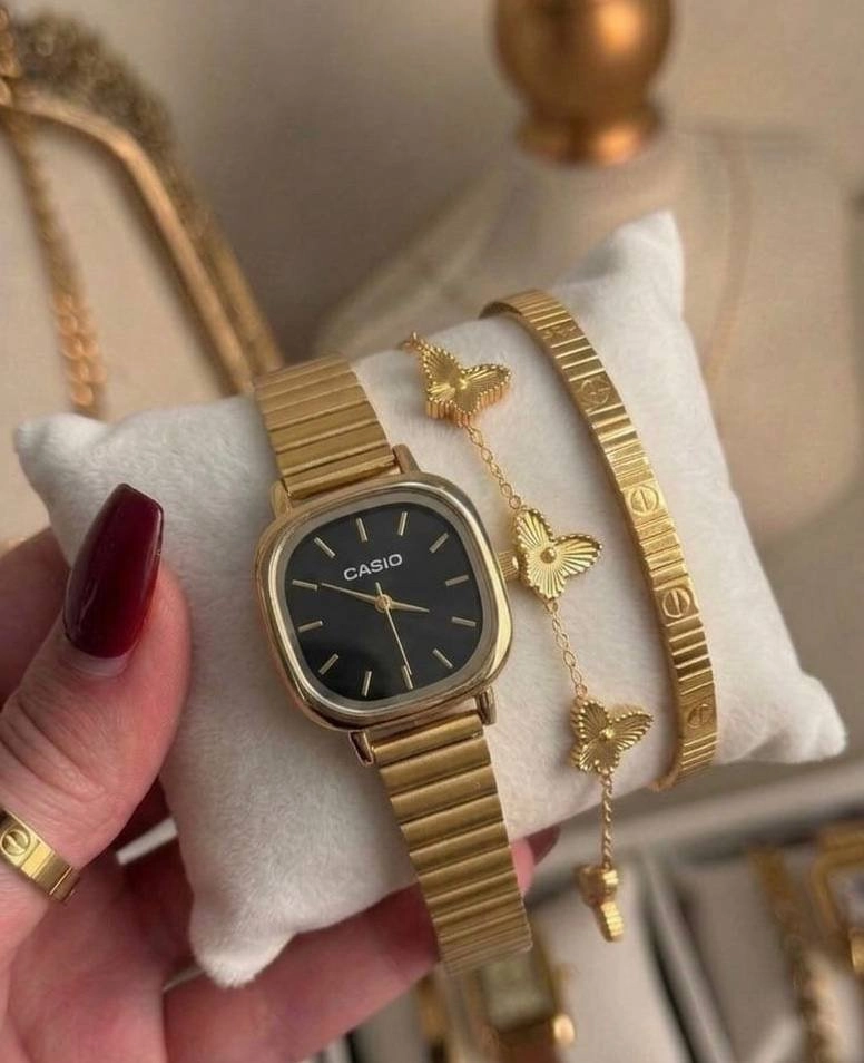 كومبو ساعه Casio 