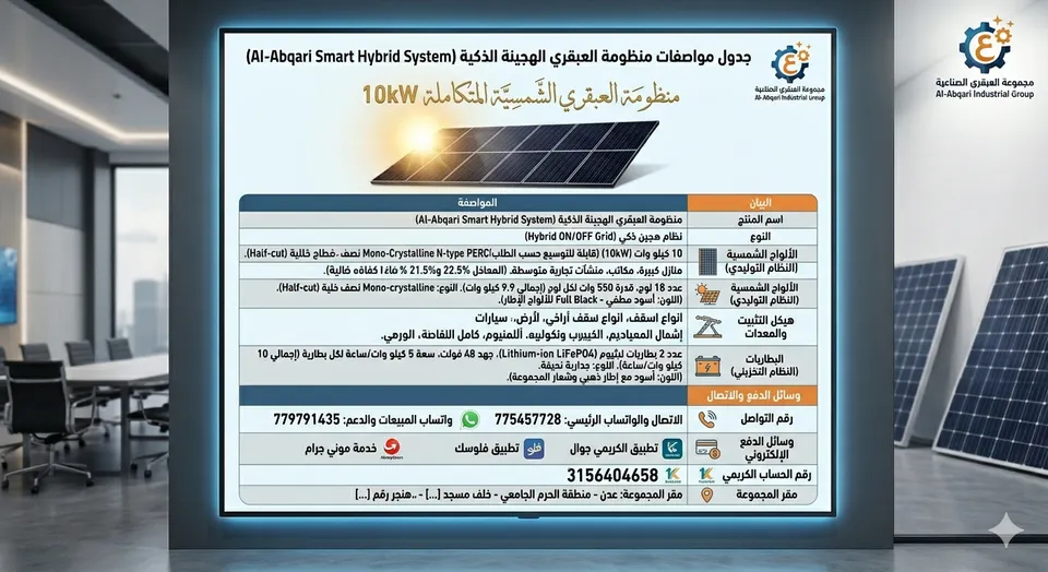 منظومة شمسية 