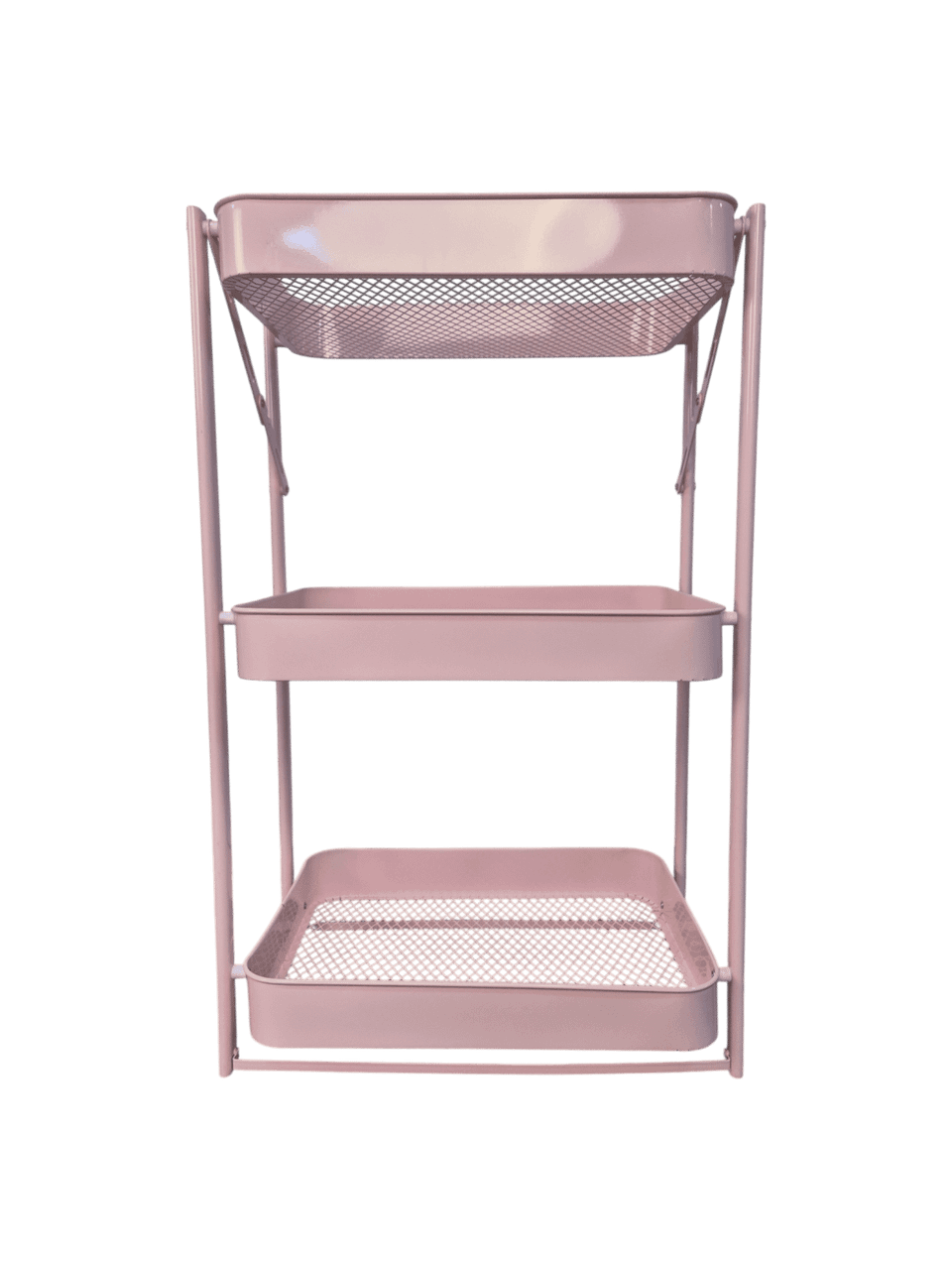 سلة مطبخ متحركة بثلاث طبقات