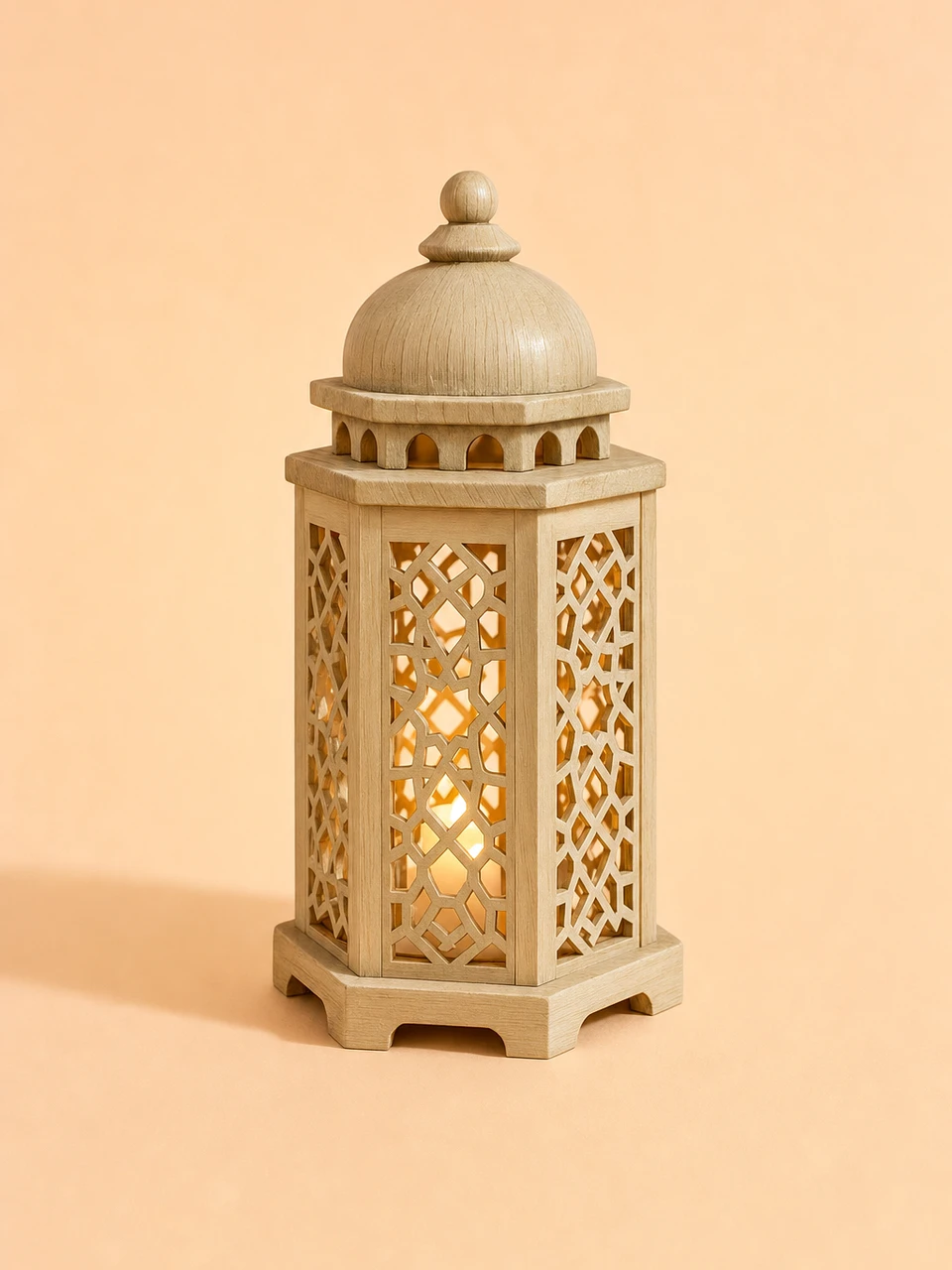 فانوس رمضان خشبي