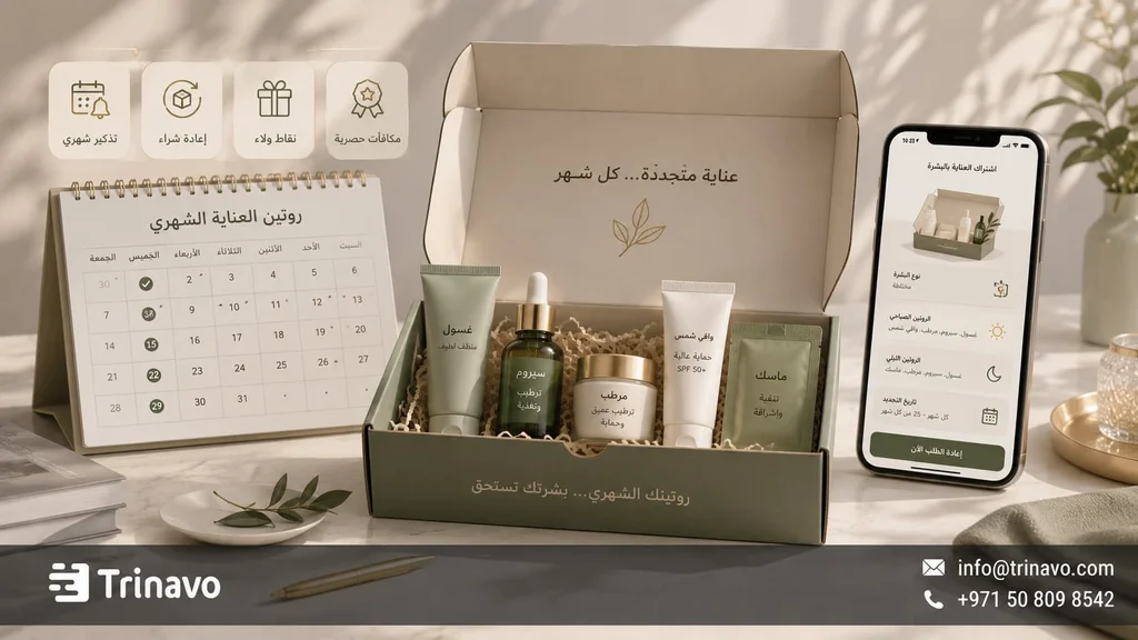 عرض المنتجات في مجموعات وروتينات متكامل
