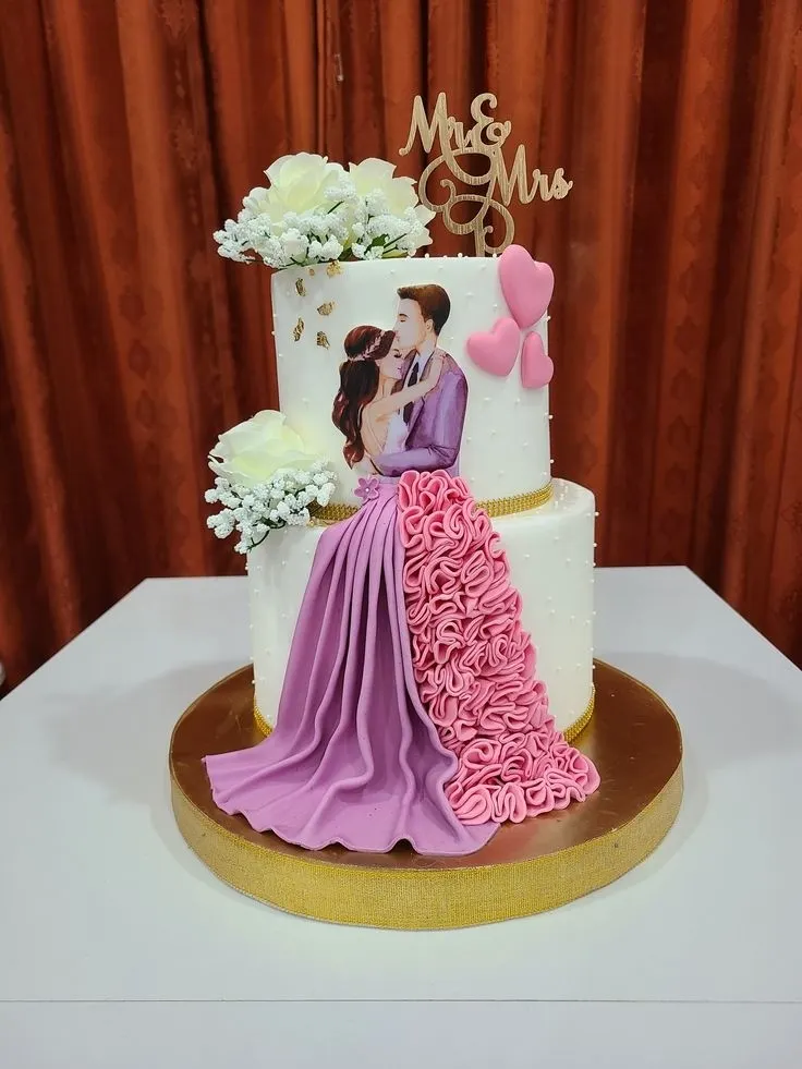 gâteau de fiançailles