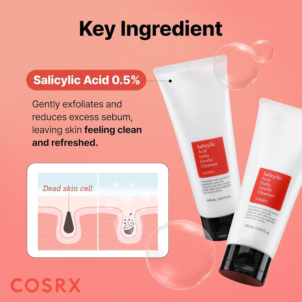 COSRX Salicylic Acid Daily Gentle Cleanser 150m