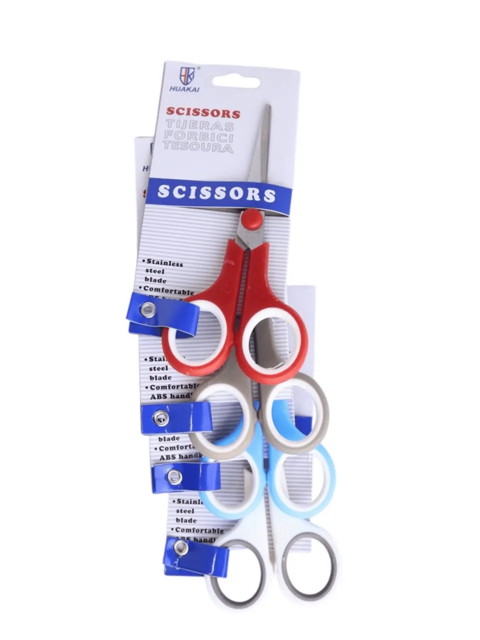 مقص صغيرمن الفولاذ المقاوم للصدأ بمقبض مريح