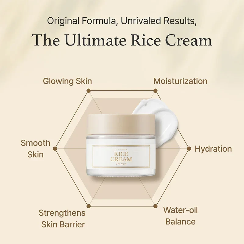 I'M FROM Rice Cream 50g