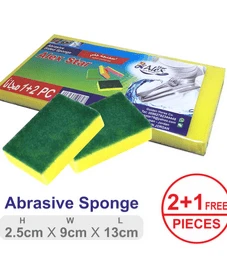 اسفنج تنظيف الصحون، 2+1  