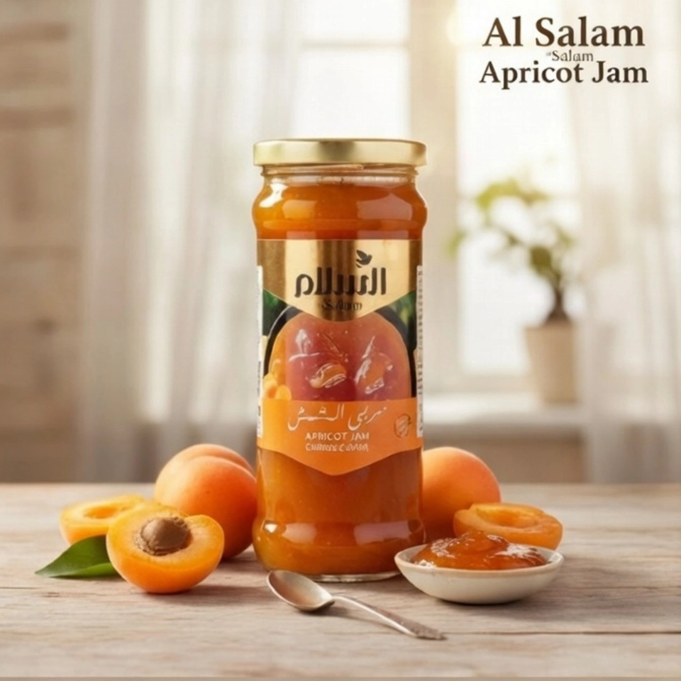 السلام مربى المشمش 450غ 