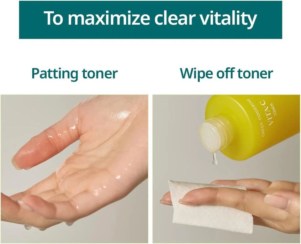 GOODAL Green Tangerine Vitamin C Dark Spot and Hyperpigmentation Toner for Sensitve Skin