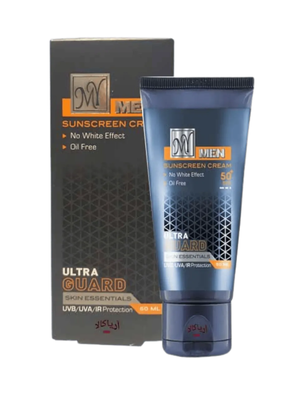 م واي واقي شمسي خالي من الزيوت spf 50 للرجال - 50 مل