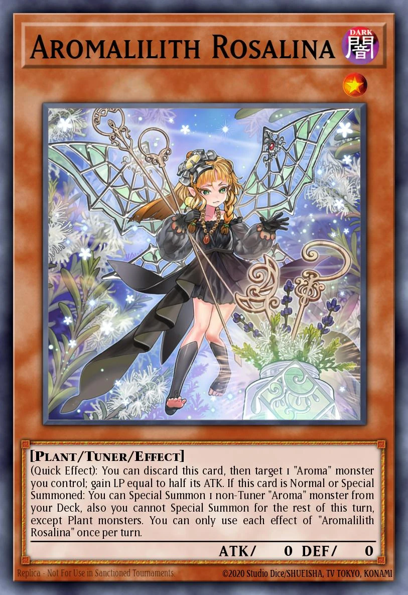 Aromalilith Rosalina - PHNI-EN022 - Super Rare - 1st Edition