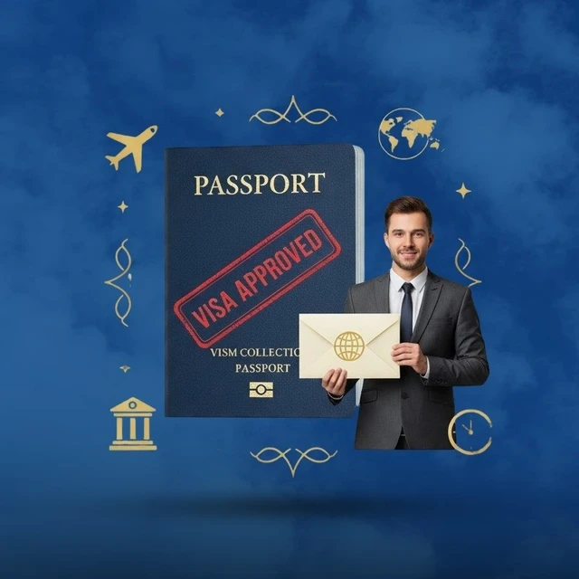 استلام الفيزا من السفارات الدولية