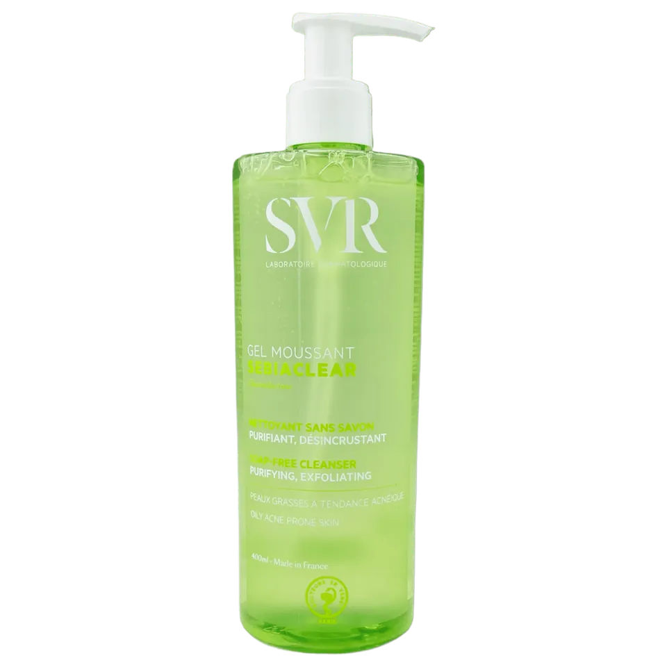 جل منظف خالي من الصابون من ماركة SVR Sebiaclear