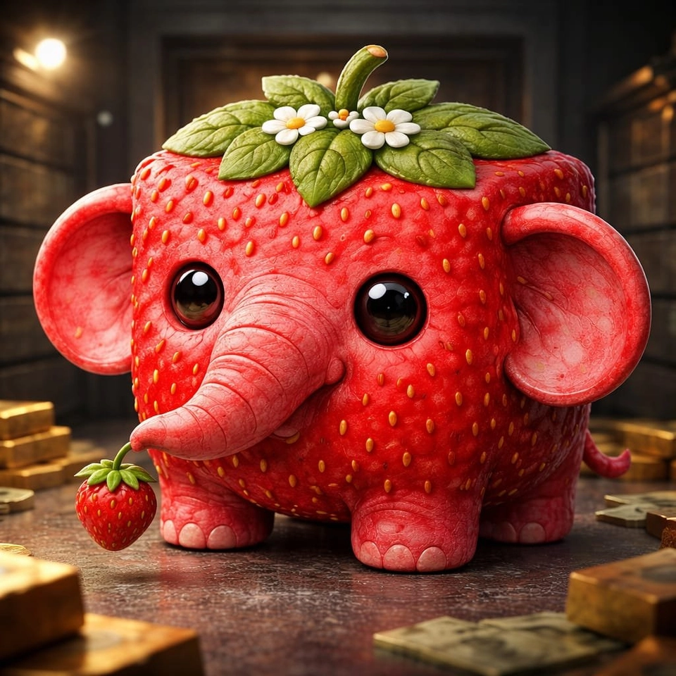 strawberry elephant