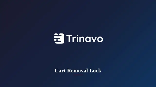 Cart Removal Lock