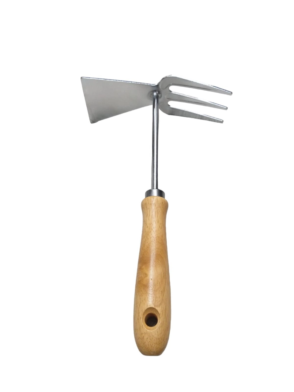 ⛏️ محش / مجرفة مزدوجة يدوية بمقبض خشبي