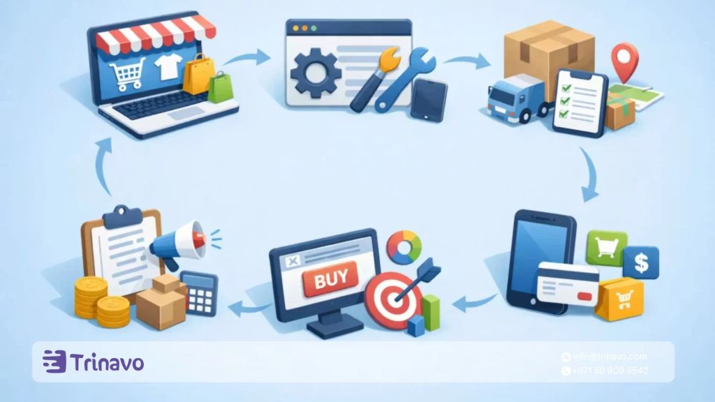 كيف تبدأ متجر إلكتروني مجاني في العراق خطوة بخطوة؟