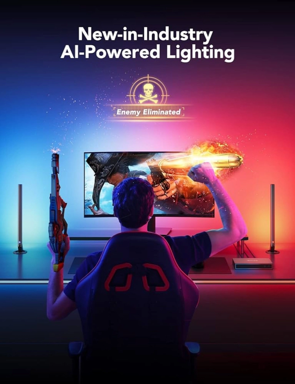 Govee Al Gaming Sync Box Kit (For 27-34 Ince)