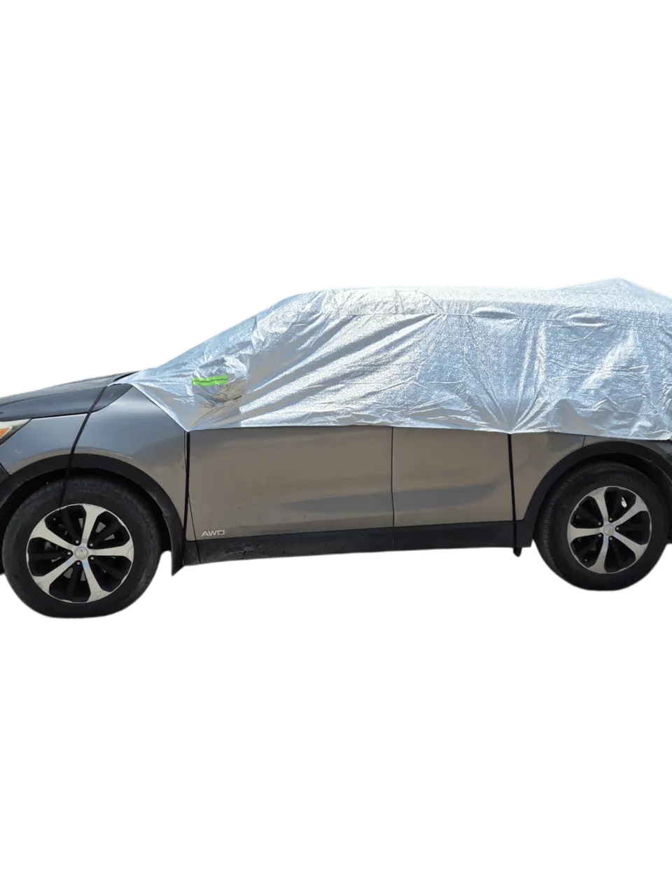 نیوە تارپۆلین ئۆتۆمبێل