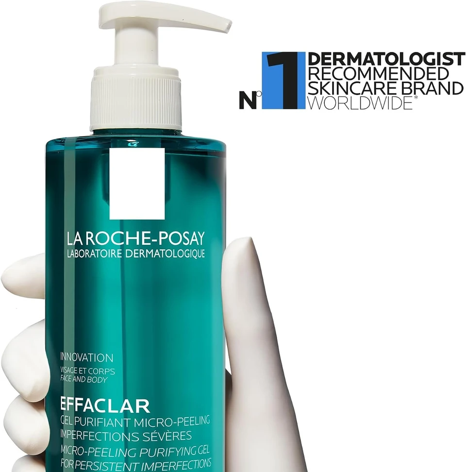 La Roche-Posay Effaclar Micropeeling Cleansing Gel with Salicylic Acid For Oily Skin 400 ml