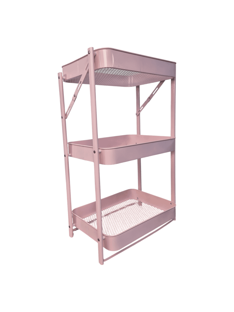 سلة مطبخ متحركة بثلاث طبقات