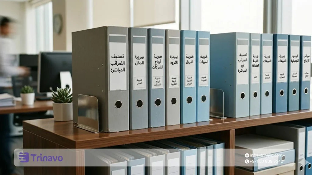 ما أنواع الضرائب المباشرة و الغير المباشرة؟